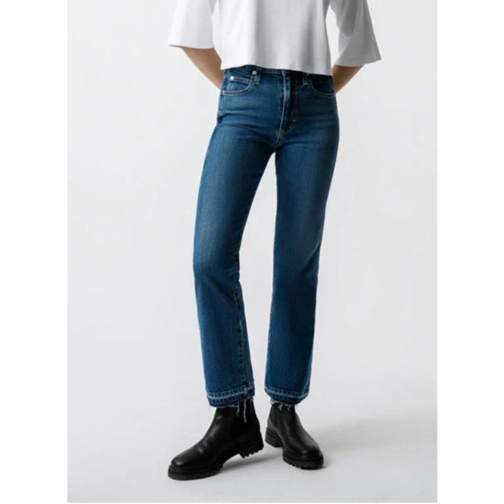 AMO Dark Blue Boot Cut Jeans